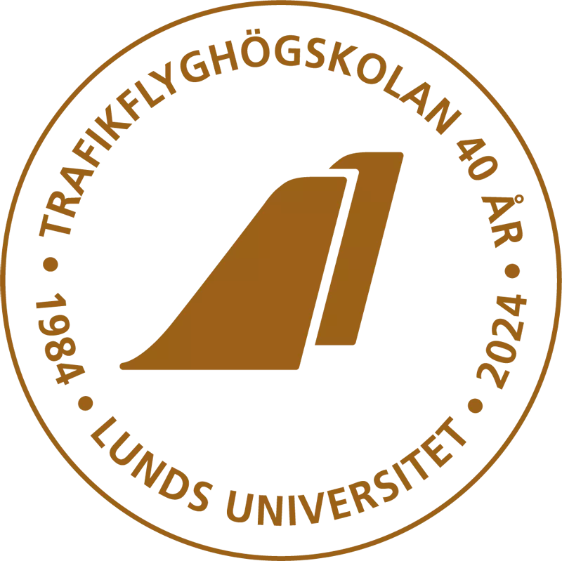 TFHS 40 år, jubileumslogotyp 2024.